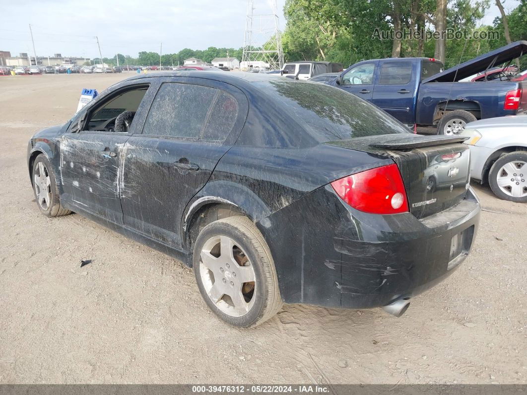 2008 Chevrolet Cobalt Sport Black vin: 1G1AM58B587151486