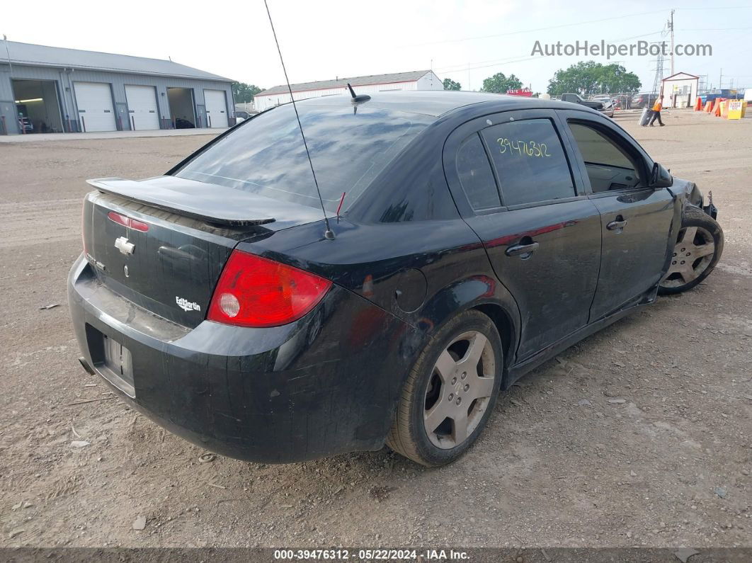 2008 Chevrolet Cobalt Sport Black vin: 1G1AM58B587151486