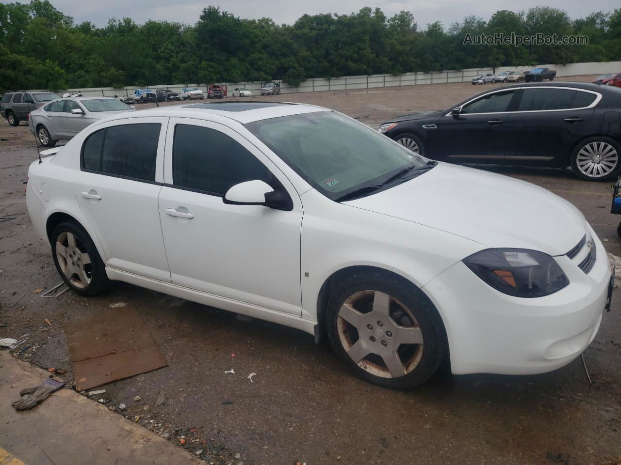 2008 Chevrolet Cobalt Sport White vin: 1G1AM58B587190398