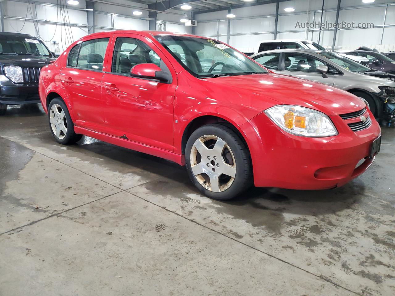 2008 Chevrolet Cobalt Sport Red vin: 1G1AM58B587202887