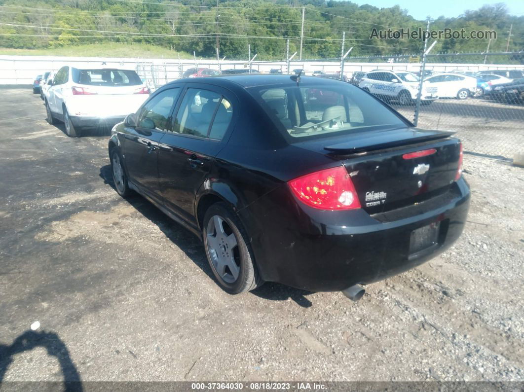 2008 Chevrolet Cobalt Sport Black vin: 1G1AM58B687264430