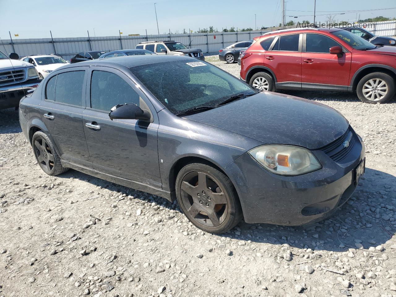 2008 Chevrolet Cobalt Sport Blue vin: 1G1AM58B787227273