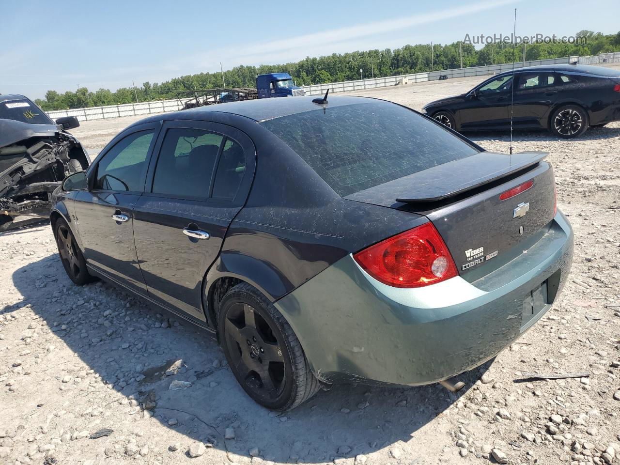 2008 Chevrolet Cobalt Sport Blue vin: 1G1AM58B787227273