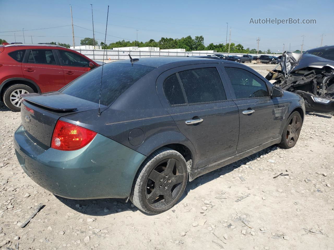 2008 Chevrolet Cobalt Sport Blue vin: 1G1AM58B787227273