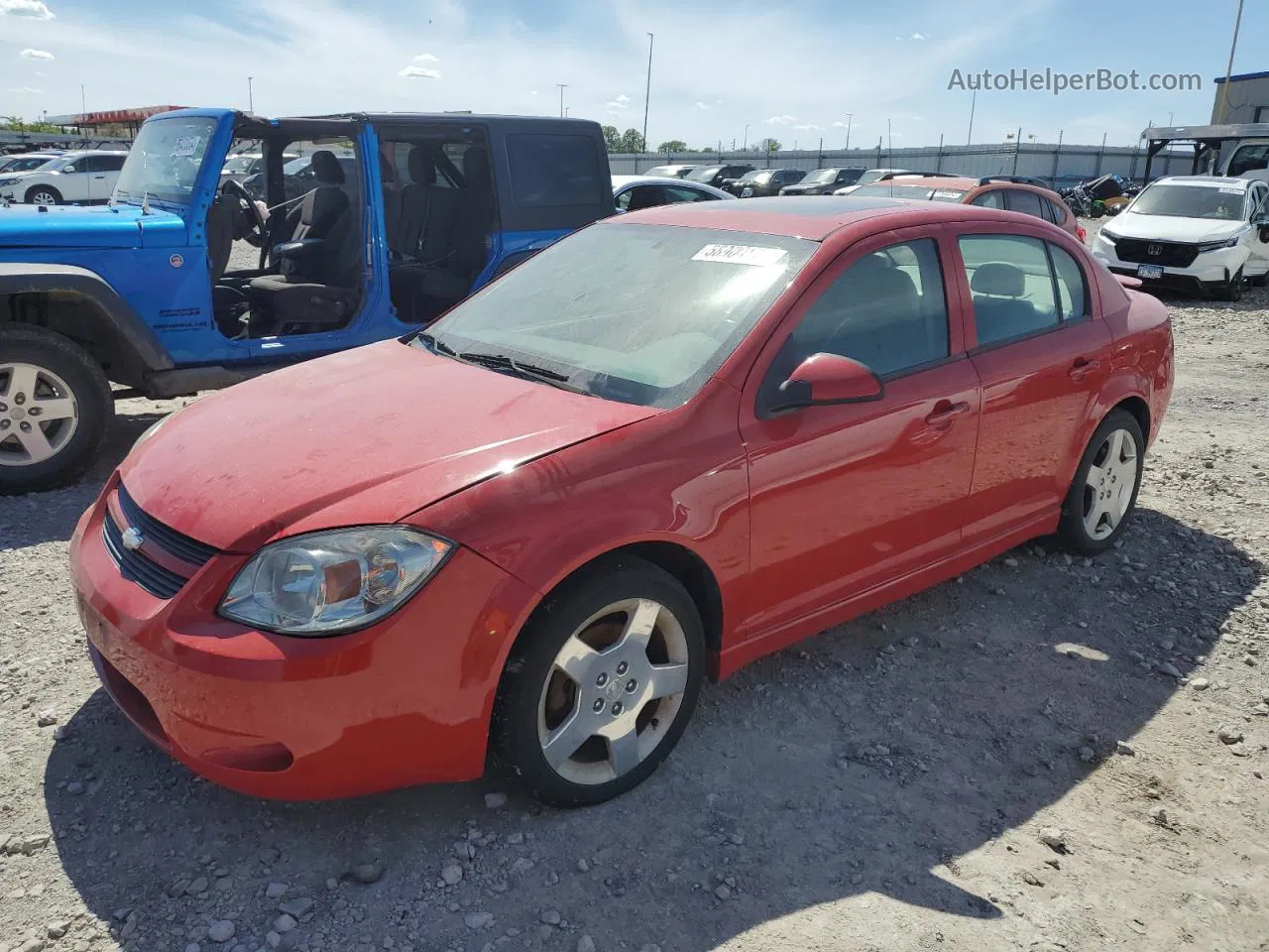 2008 Chevrolet Cobalt Sport Красный vin: 1G1AM58B987301115