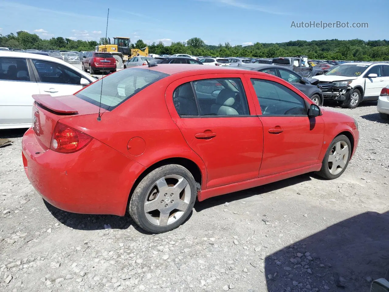 2008 Chevrolet Cobalt Sport Красный vin: 1G1AM58B987301115