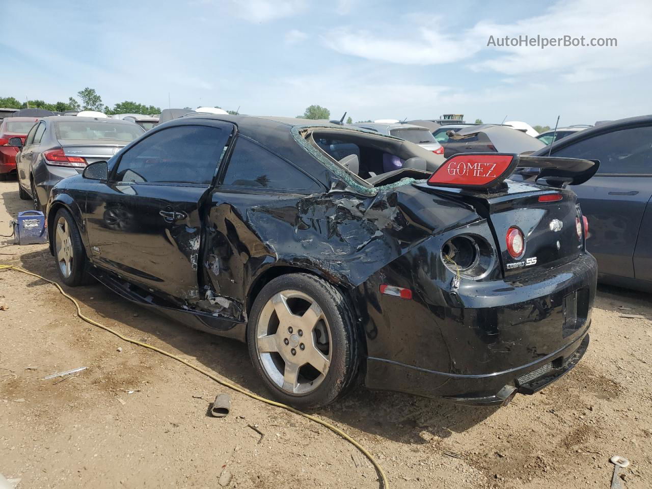 2007 Chevrolet Cobalt Ss Supercharged Черный vin: 1G1AP14P977146193