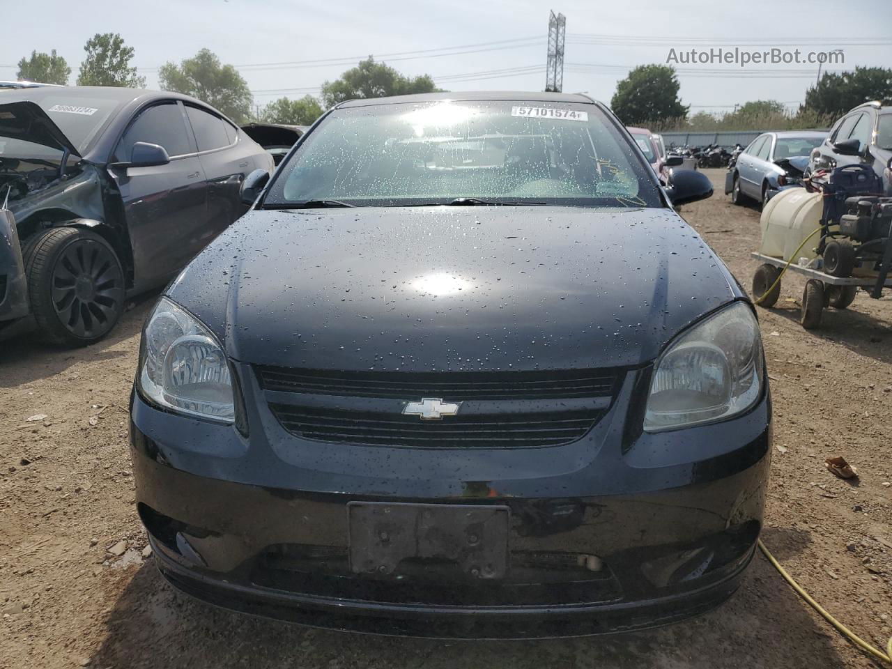 2007 Chevrolet Cobalt Ss Supercharged Черный vin: 1G1AP14P977146193