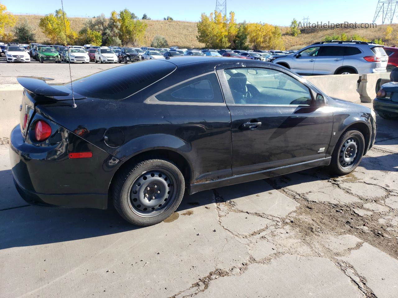 2007 Chevrolet Cobalt Ss Supercharged Black vin: 1G1AP15P077302670