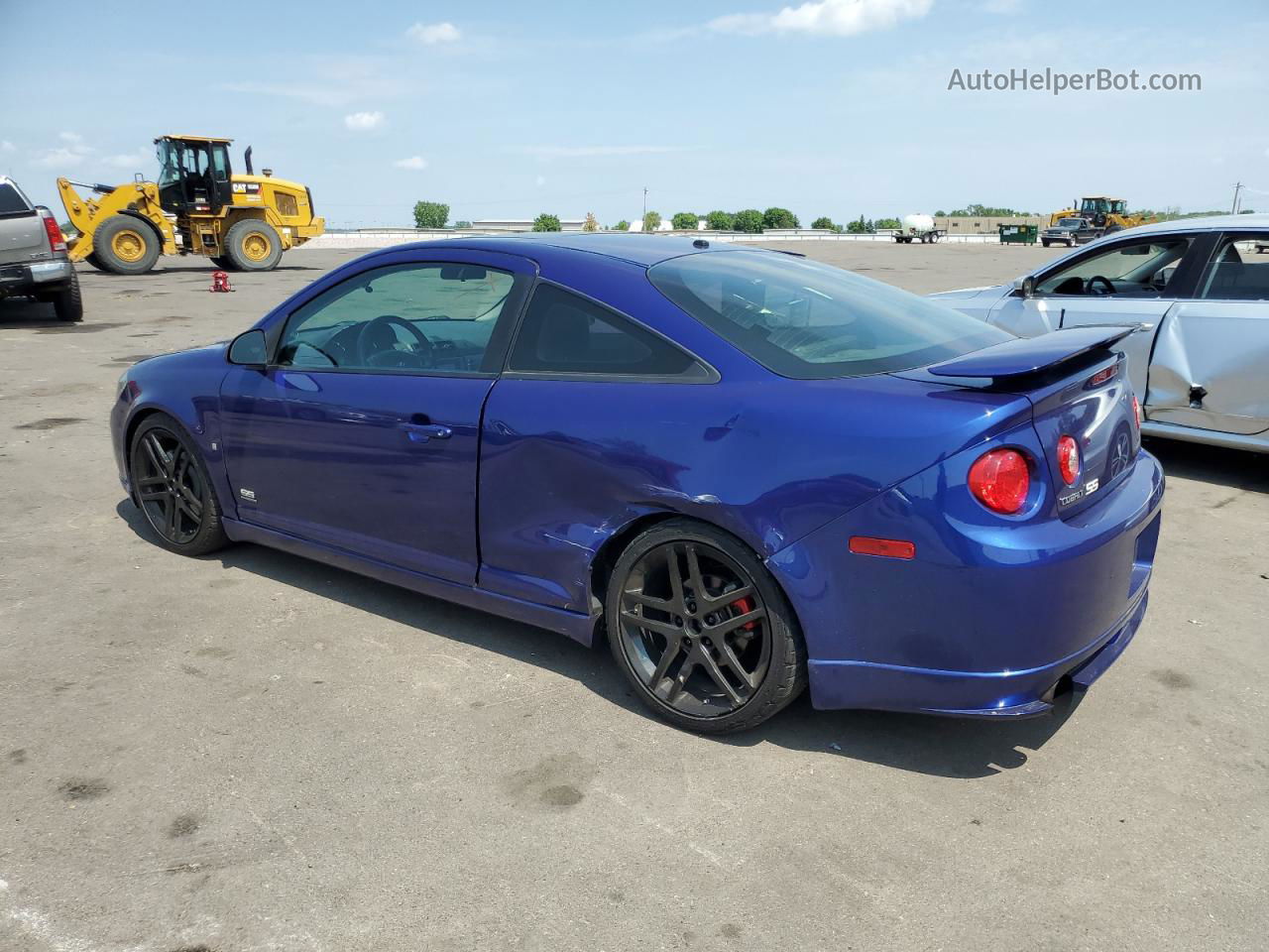 2007 Chevrolet Cobalt Ss Supercharged Blue vin: 1G1AP18P077214343