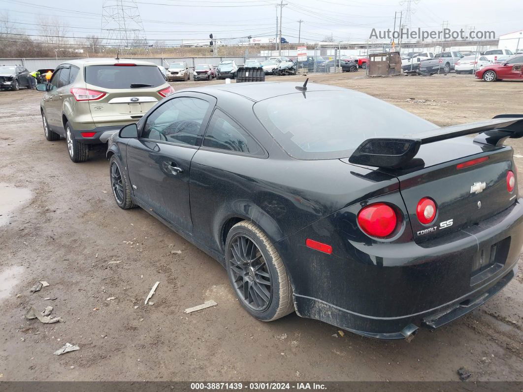 2008 Chevrolet Cobalt Ss Black vin: 1G1AP18X087307283