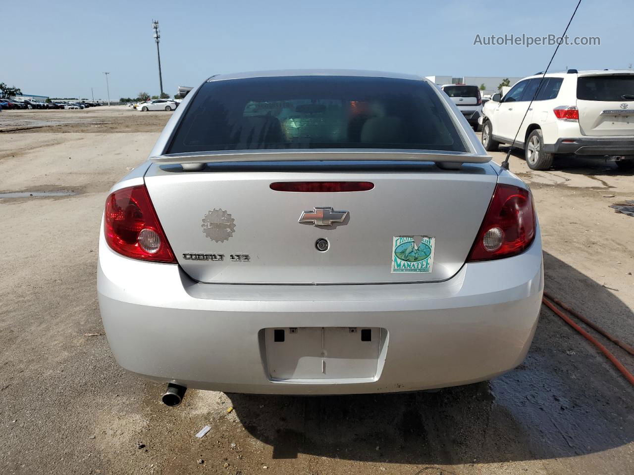 2007 Chevrolet Cobalt Ltz Silver vin: 1G1AZ55F977180951