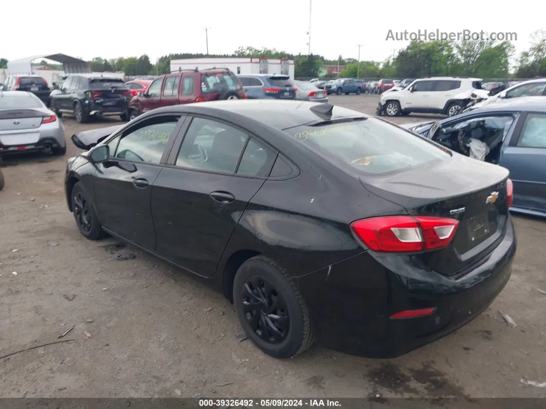 2018 Chevrolet Cruze Ls Manual Black vin: 1G1BB5SM0J7187421