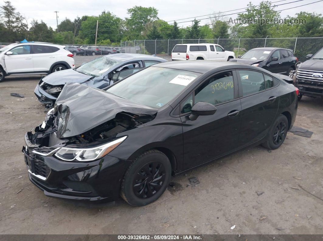 2018 Chevrolet Cruze Ls Manual Black vin: 1G1BB5SM0J7187421