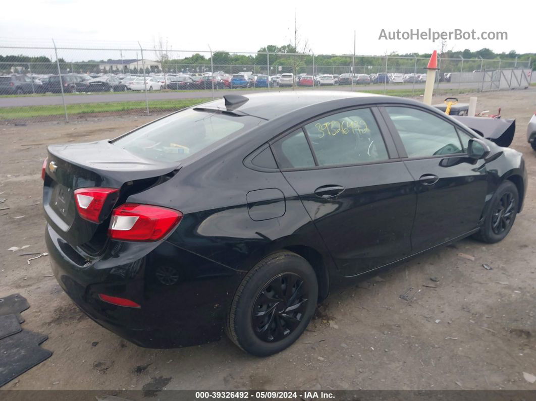 2018 Chevrolet Cruze Ls Manual Black vin: 1G1BB5SM0J7187421