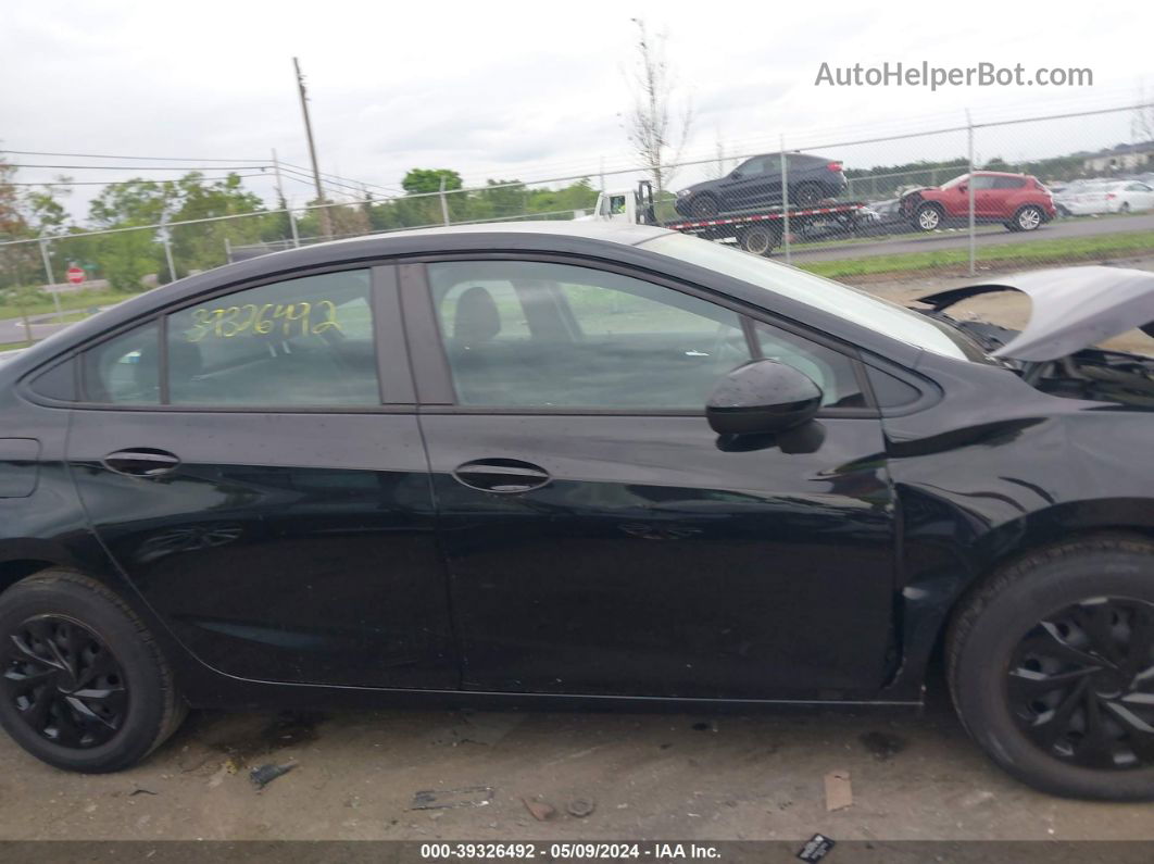 2018 Chevrolet Cruze Ls Manual Black vin: 1G1BB5SM0J7187421