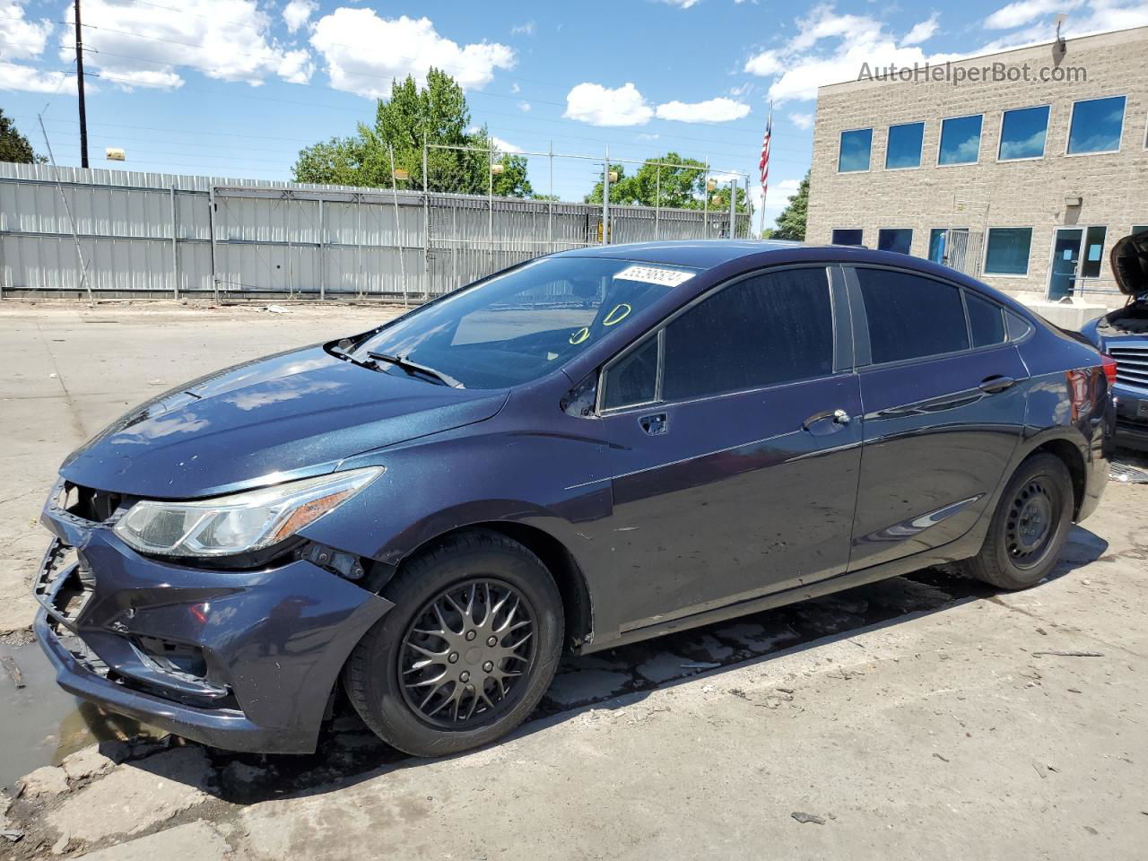 2016 Chevrolet Cruze Ls Blue vin: 1G1BB5SM2G7300908