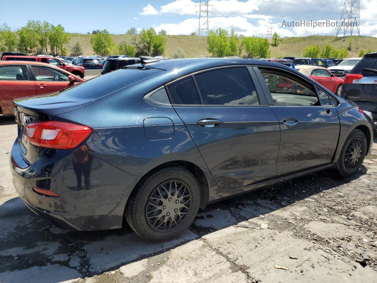 2016 Chevrolet Cruze Ls Blue vin: 1G1BB5SM2G7300908