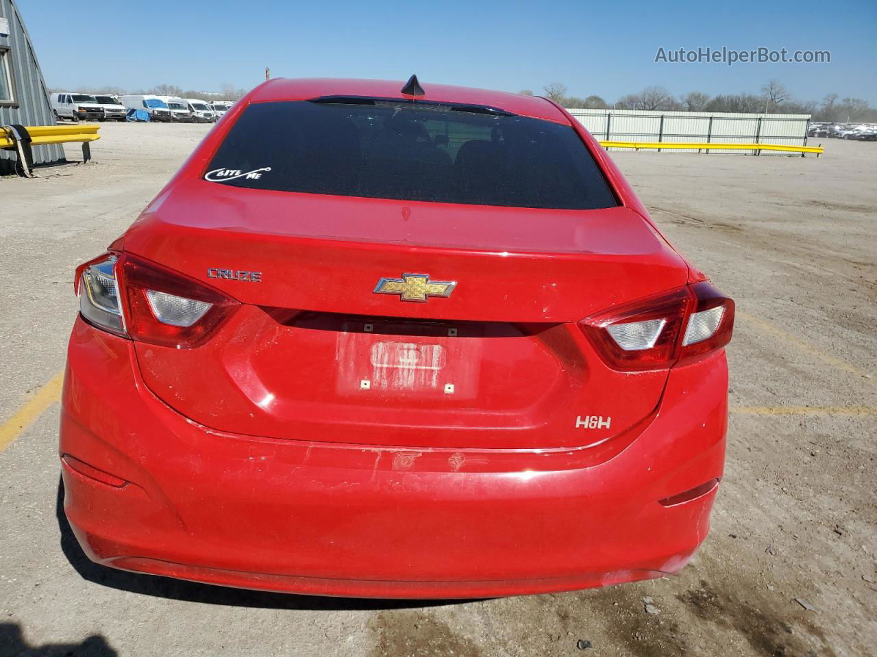 2017 Chevrolet Cruze Ls Red vin: 1G1BB5SM3H7184541