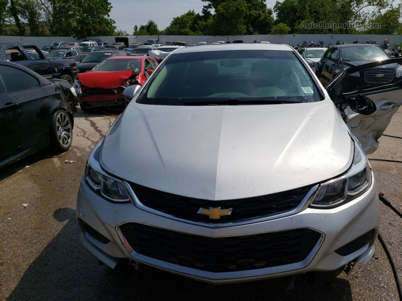 2016 Chevrolet Cruze Ls Серебряный vin: 1G1BB5SM5G7271047