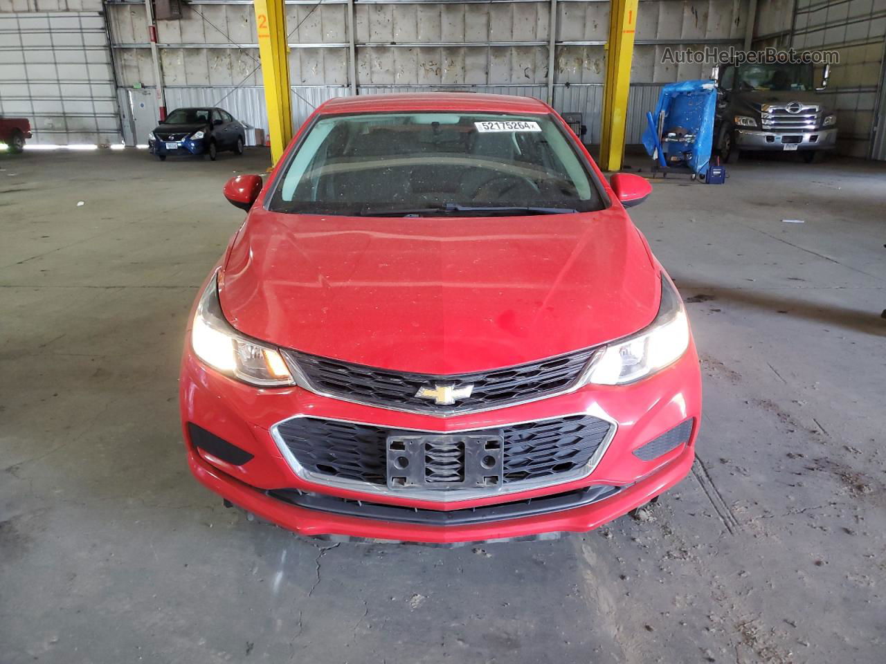 2016 Chevrolet Cruze Ls Red vin: 1G1BB5SM5G7324460