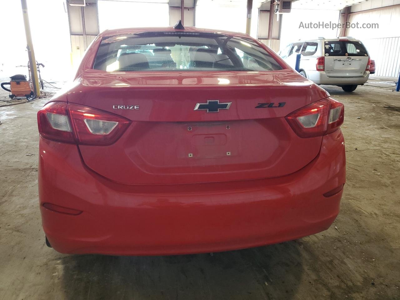 2017 Chevrolet Cruze Ls Red vin: 1G1BB5SM6H7211148