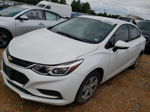 2017 Chevrolet Cruze Ls White vin: 1G1BB5SM6H7255974