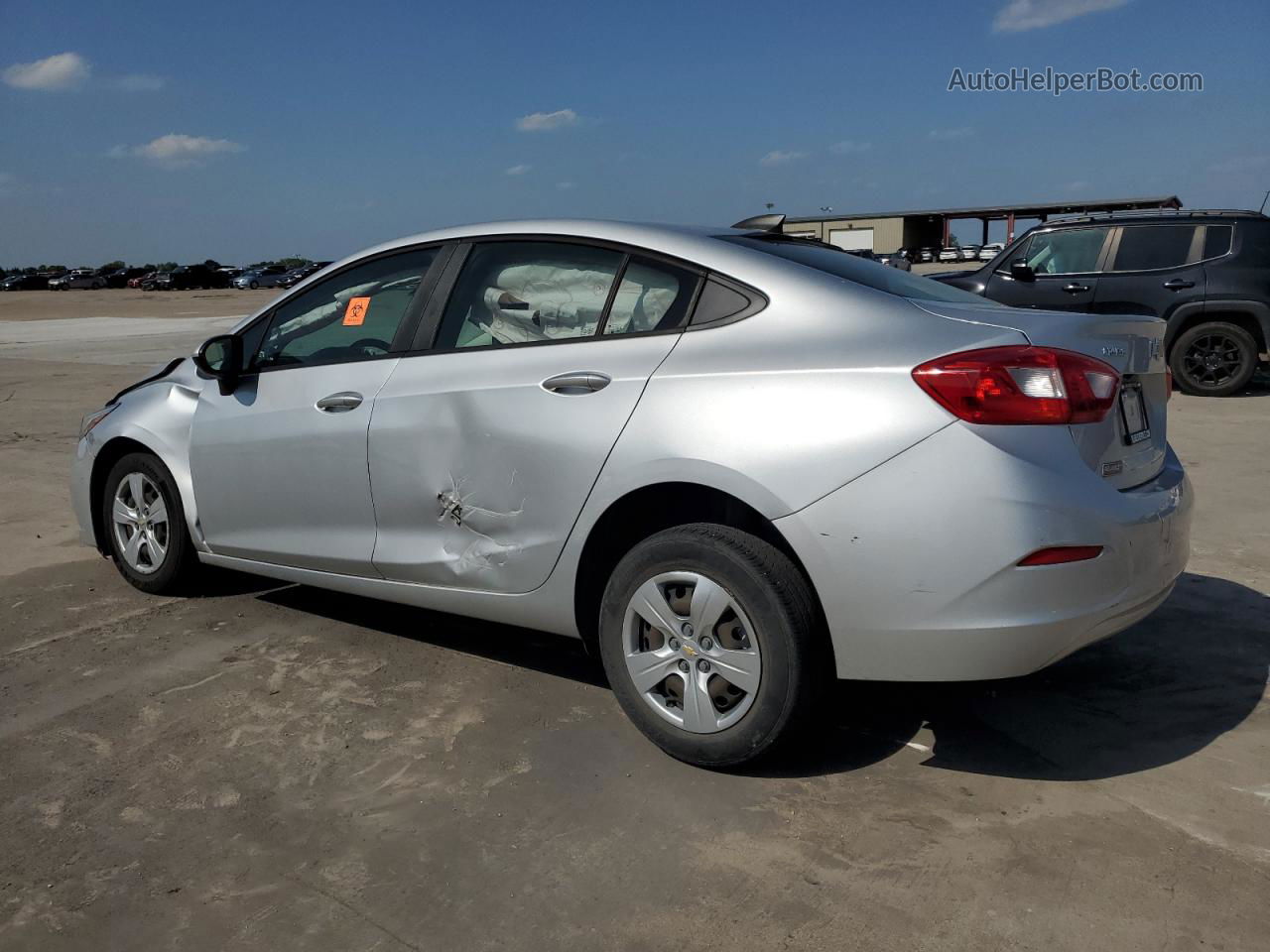 2017 Chevrolet Cruze Ls Silver vin: 1G1BB5SM7H7240898