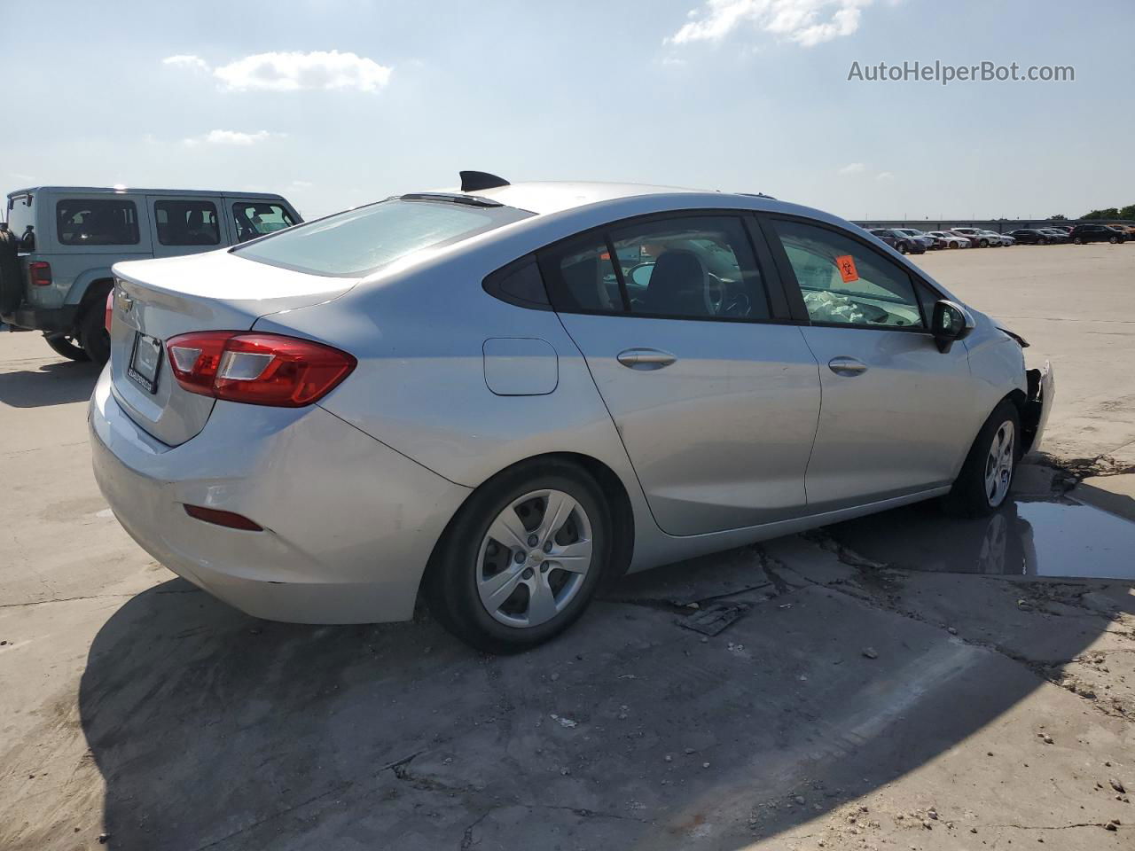 2017 Chevrolet Cruze Ls Silver vin: 1G1BB5SM7H7240898