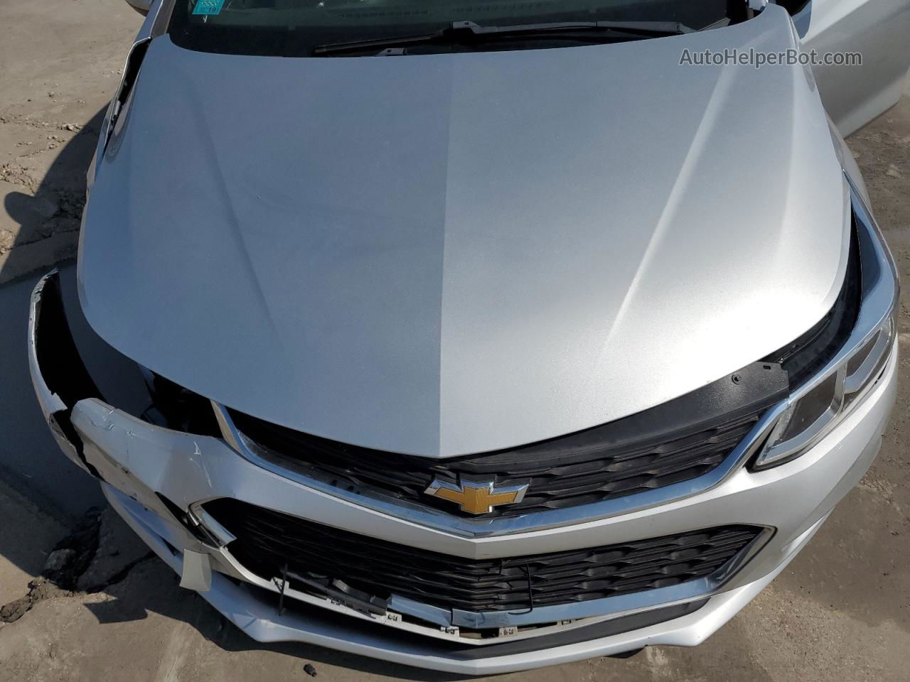 2017 Chevrolet Cruze Ls Silver vin: 1G1BB5SM7H7240898