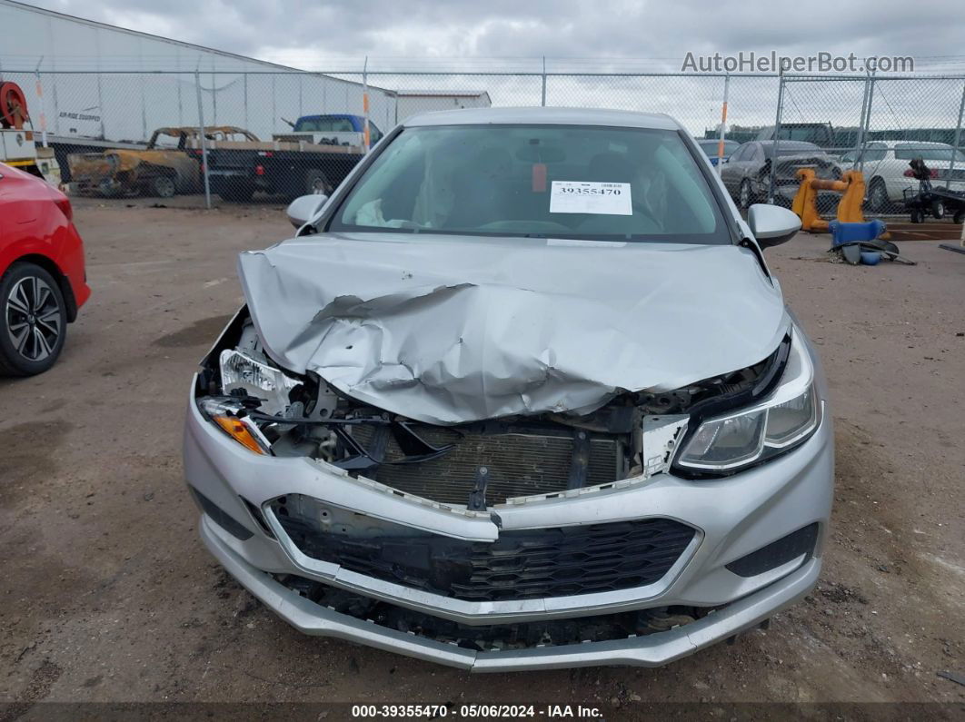 2018 Chevrolet Cruze Ls Manual Silver vin: 1G1BB5SM9J7166616