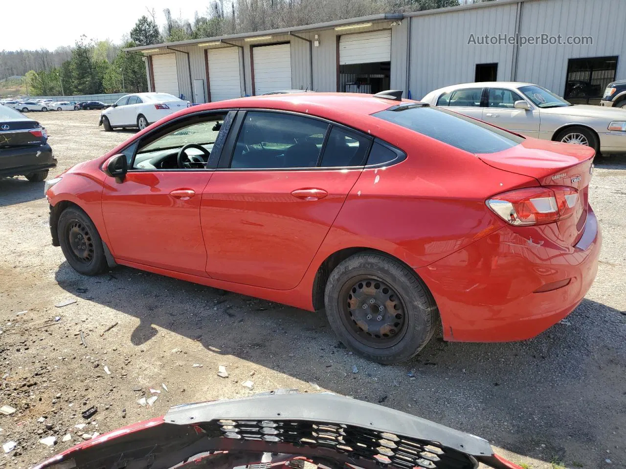 2016 Chevrolet Cruze Ls Red vin: 1G1BC5SM0G7234632