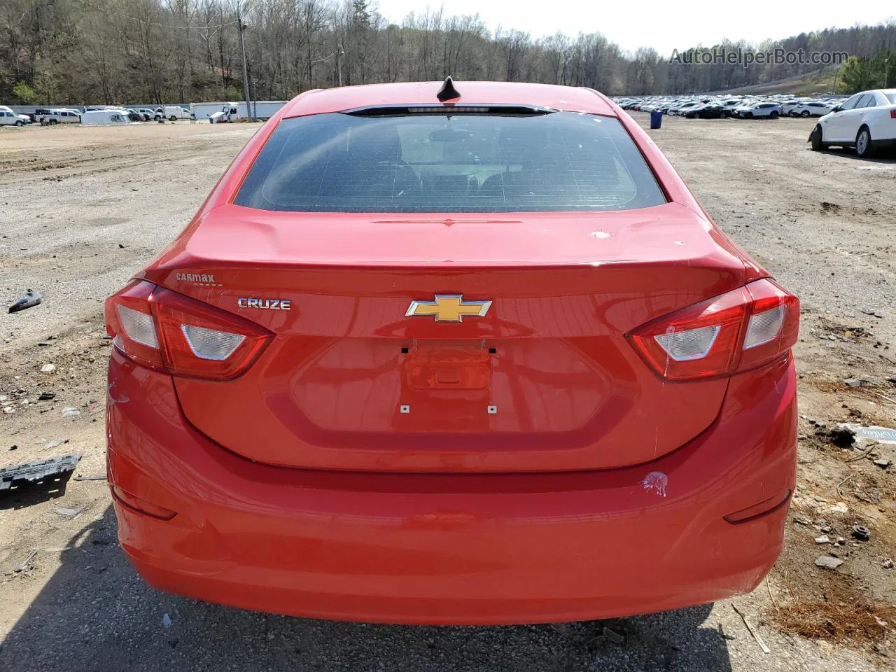 2016 Chevrolet Cruze Ls Red vin: 1G1BC5SM0G7234632