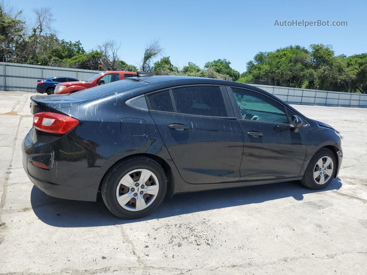 2016 Chevrolet Cruze Ls Черный vin: 1G1BC5SM0G7256839