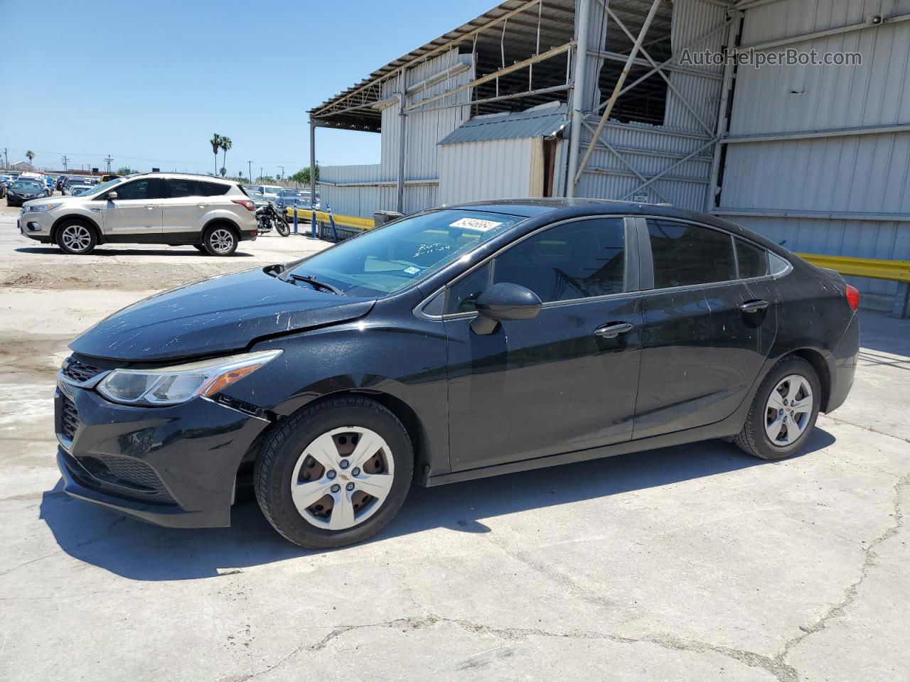 2016 Chevrolet Cruze Ls Black vin: 1G1BC5SM0G7256839