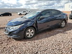 2016 Chevrolet Cruze Ls Black vin: 1G1BC5SM0G7303383