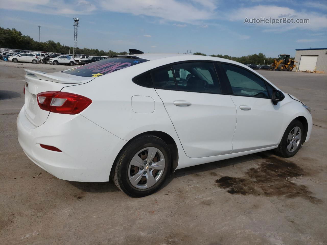 2017 Chevrolet Cruze Ls White vin: 1G1BC5SM0H7107364