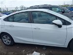 2017 Chevrolet Cruze Ls Auto White vin: 1G1BC5SM0H7123306