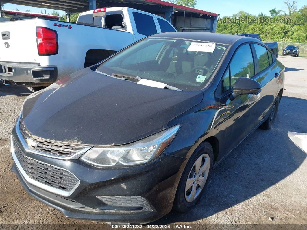 2017 Chevrolet Cruze Ls Auto Black vin: 1G1BC5SM0H7150411