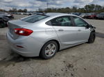 2017 Chevrolet Cruze Ls Silver vin: 1G1BC5SM0H7166222