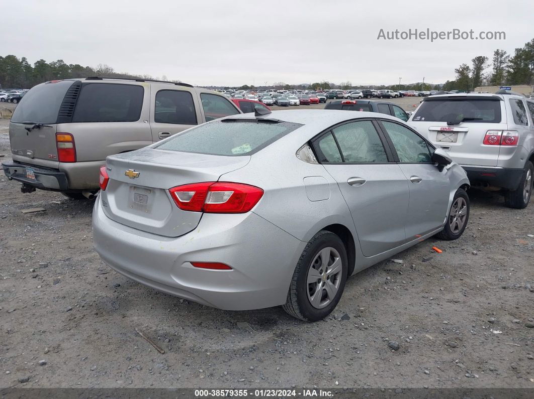 2017 Chevrolet Cruze Ls Auto Silver vin: 1G1BC5SM0H7167368