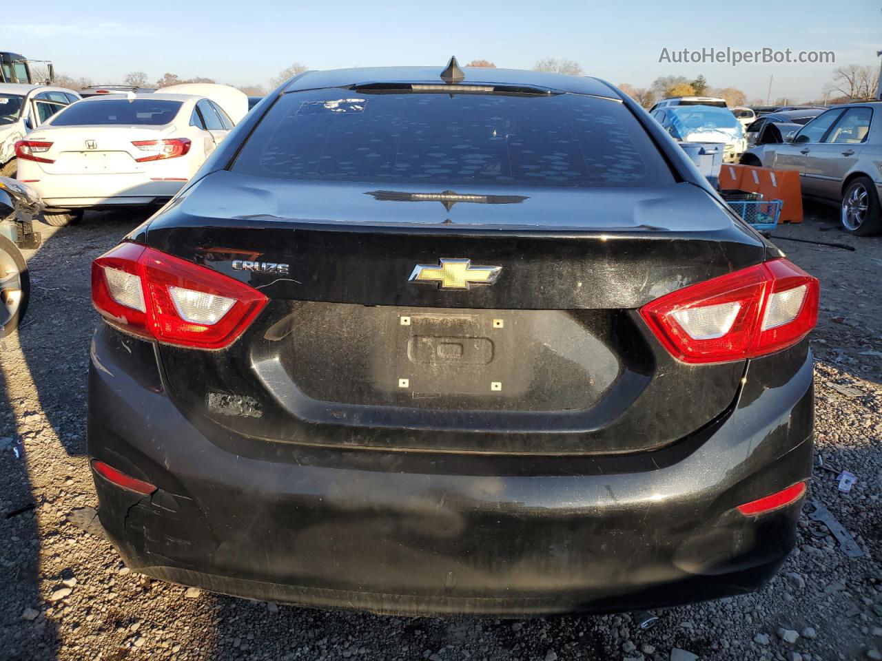 2017 Chevrolet Cruze Ls Black vin: 1G1BC5SM0H7175888