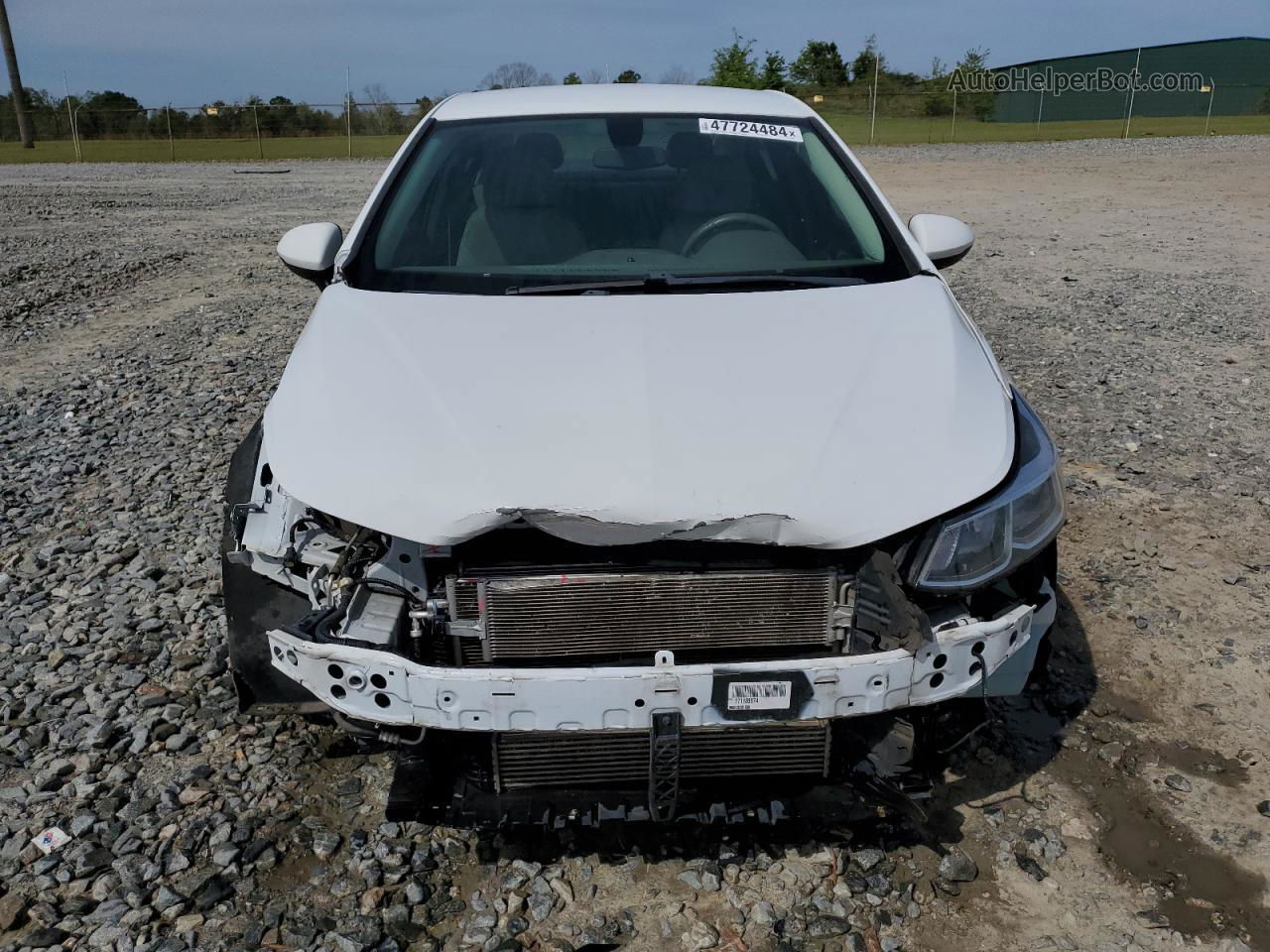 2017 Chevrolet Cruze Ls White vin: 1G1BC5SM0H7189404