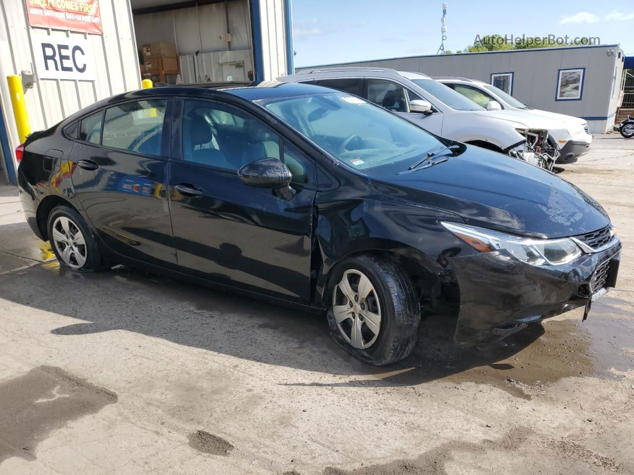 2017 Chevrolet Cruze Ls Black vin: 1G1BC5SM0H7269379