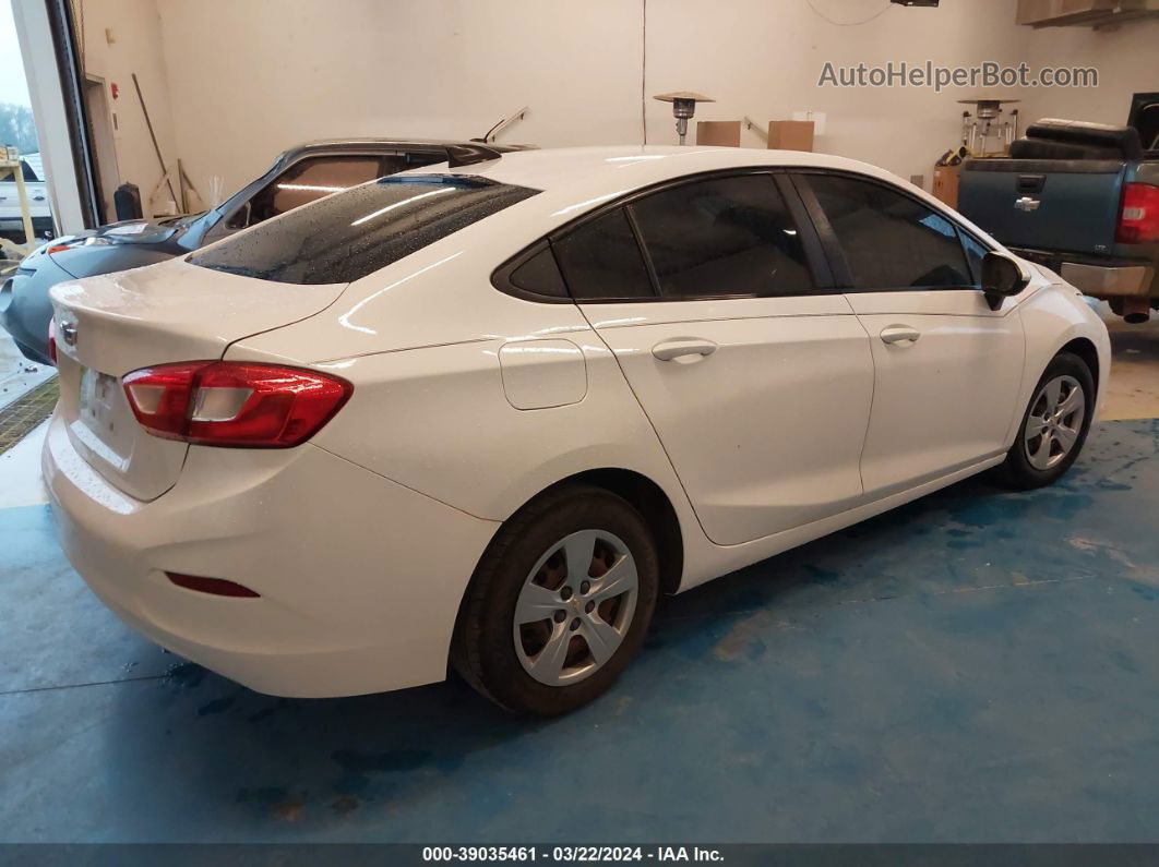 2018 Chevrolet Cruze Ls Auto White vin: 1G1BC5SM0J7148003