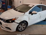 2018 Chevrolet Cruze Ls Auto White vin: 1G1BC5SM0J7148003