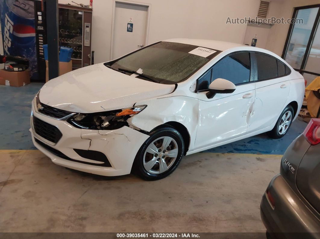 2018 Chevrolet Cruze Ls Auto White vin: 1G1BC5SM0J7148003