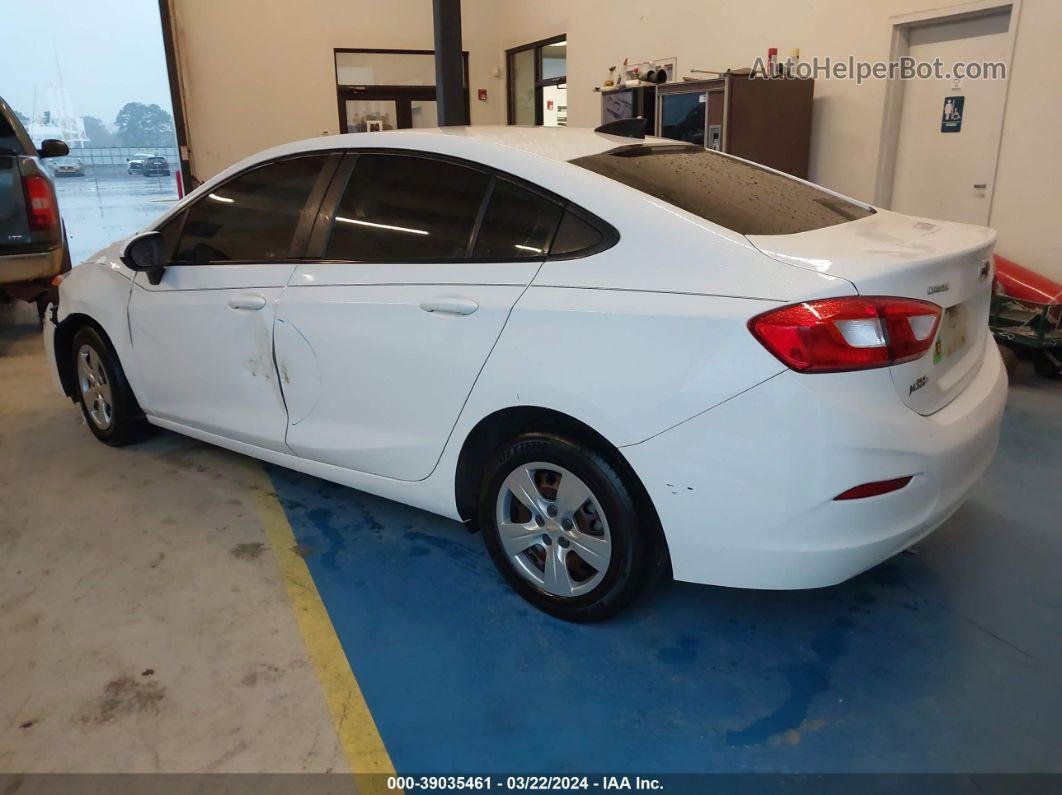 2018 Chevrolet Cruze Ls Auto White vin: 1G1BC5SM0J7148003