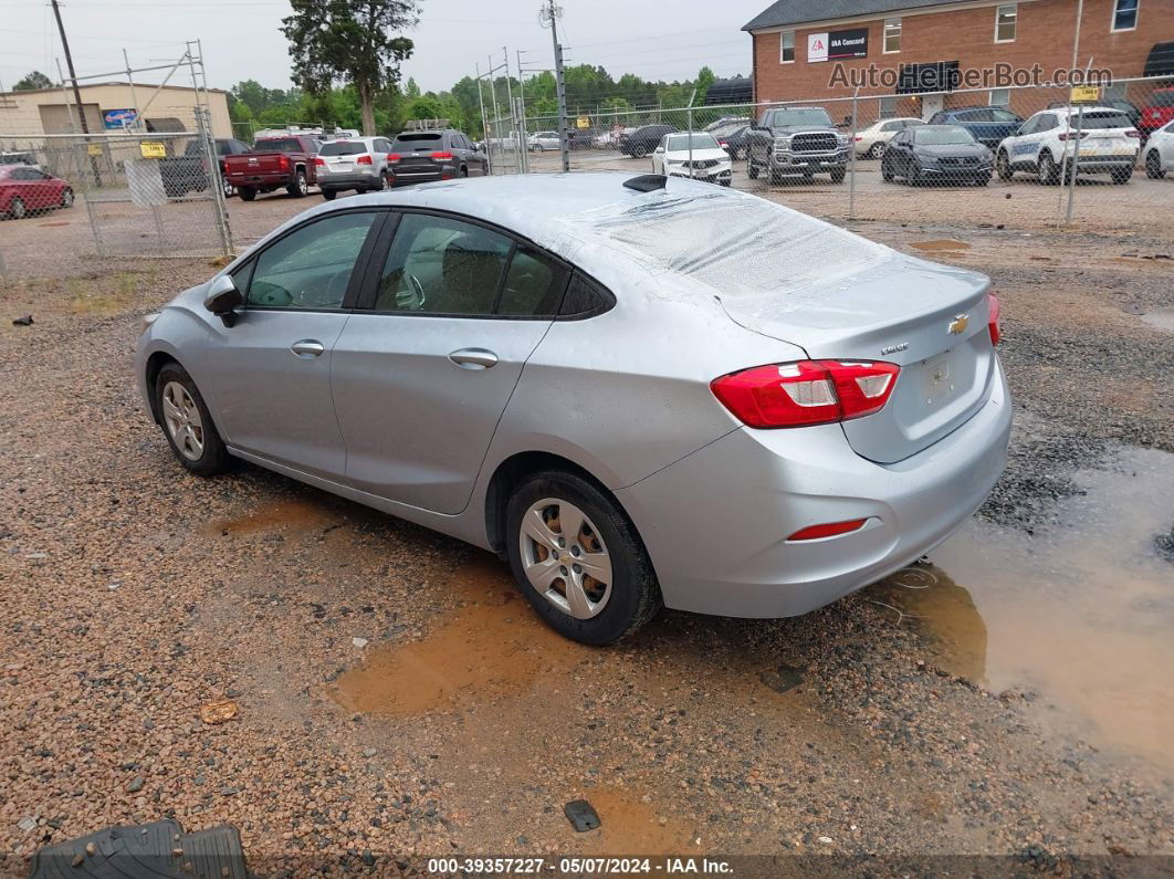 2018 Chevrolet Cruze Ls Auto Silver vin: 1G1BC5SM0J7161950