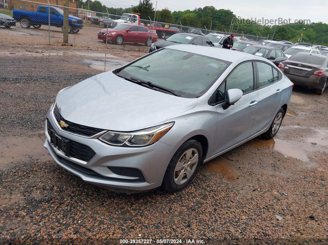 2018 Chevrolet Cruze Ls Auto Silver vin: 1G1BC5SM0J7161950